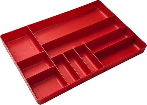Bandeja organizadora de herramientas de 10 compartimentos, bandeja organizadora de cajones de herramientas, organizador de caja de herramientas,