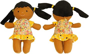 Making Believe Diversity Buddies - Multicultural Plush Dolls Set, Diversity Toys for Kids - Daycare & Home, 7 - 5 Pcs
