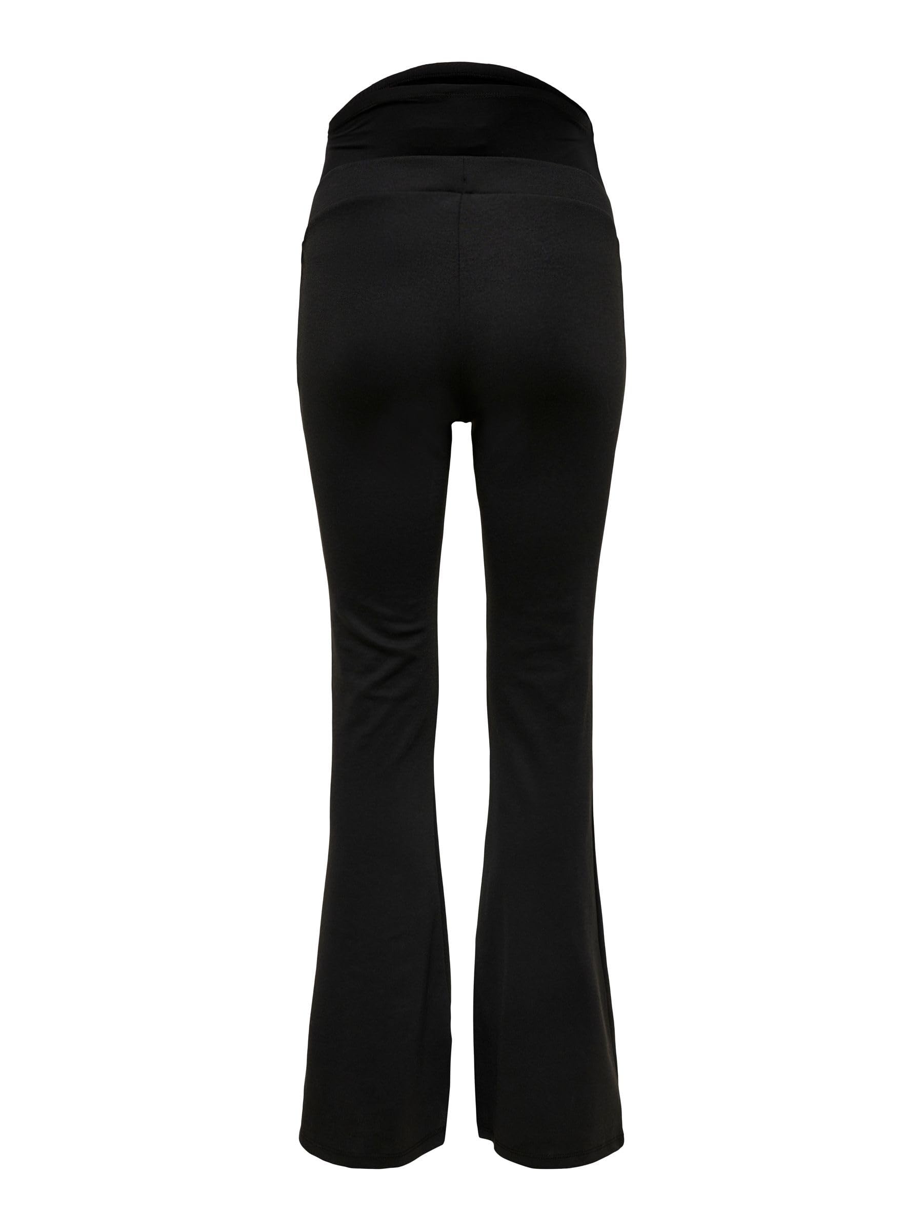 OLMFEVER Stretch Flaired Pants Jrs, Nero, S