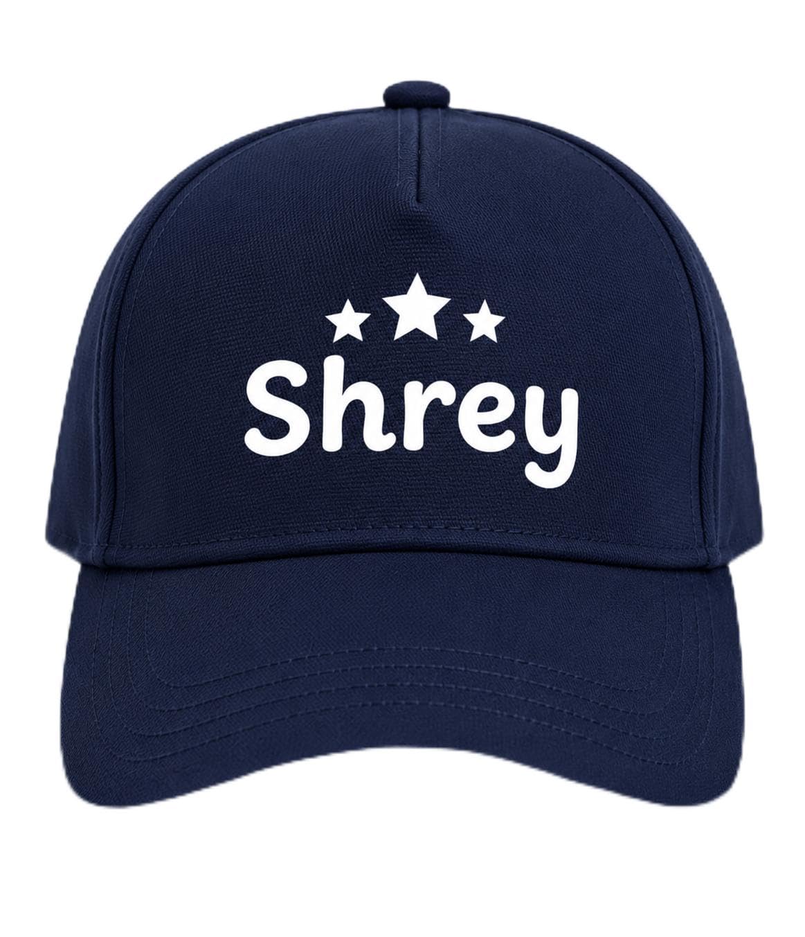 custom Personalized Kids Name Cap Pink Baseball Cap for Boys & Girls (2–10 Years) | Adjustable Velcro Closure | Premium Polyester | Birthday Gift | Name Printed Cap (Navy Blue)-picture-12