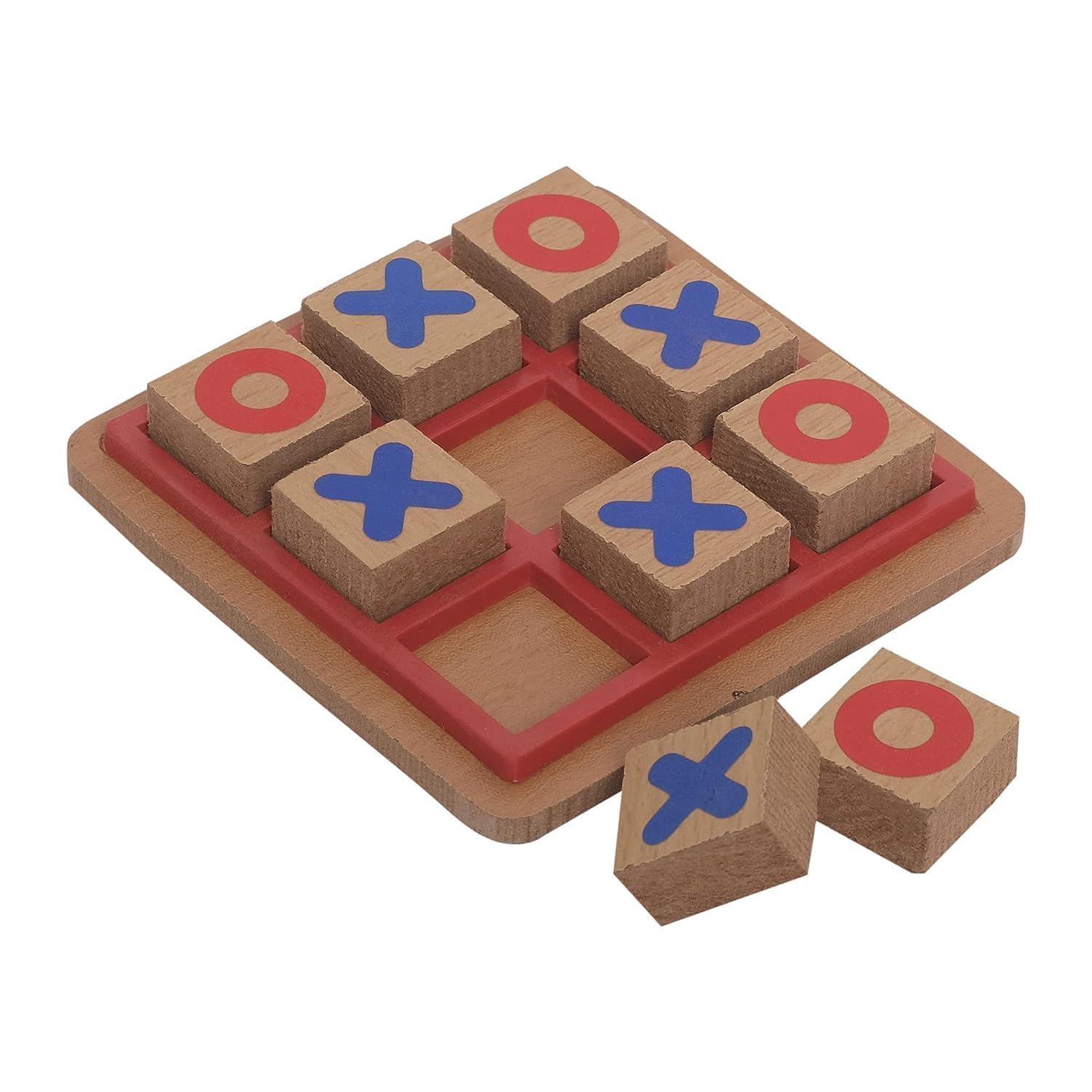 Lexreta Tic Tac Toe Wooden Classic Mind Challenging Cross & Zero Family Board Game for Kids & Adults (B0CKHDDXLG) Amazon Price History, Amazon Price Tracker