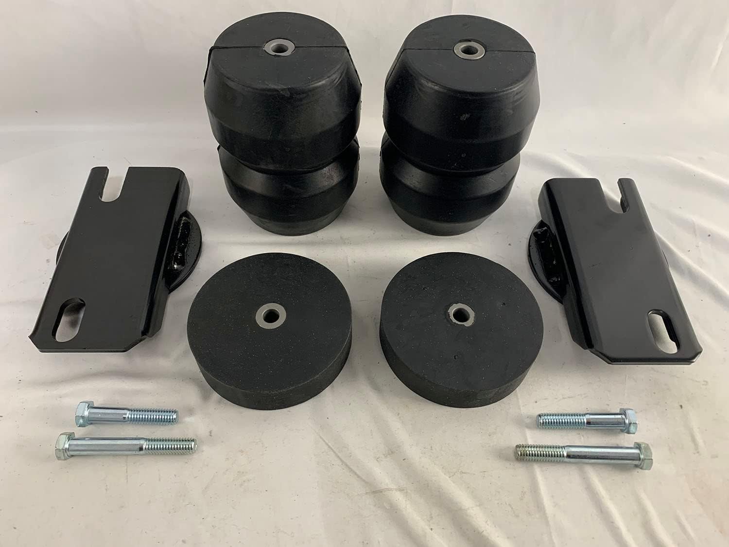 DR2500CA Rear Suspension Enhancements, Rubber Bump Stops Helper Spring Kit for 2002-2008 Dodge Ram 1500 Pickup 03-10 Ram 2500 for 2008-2015 Ram 2500 2WD/4WD