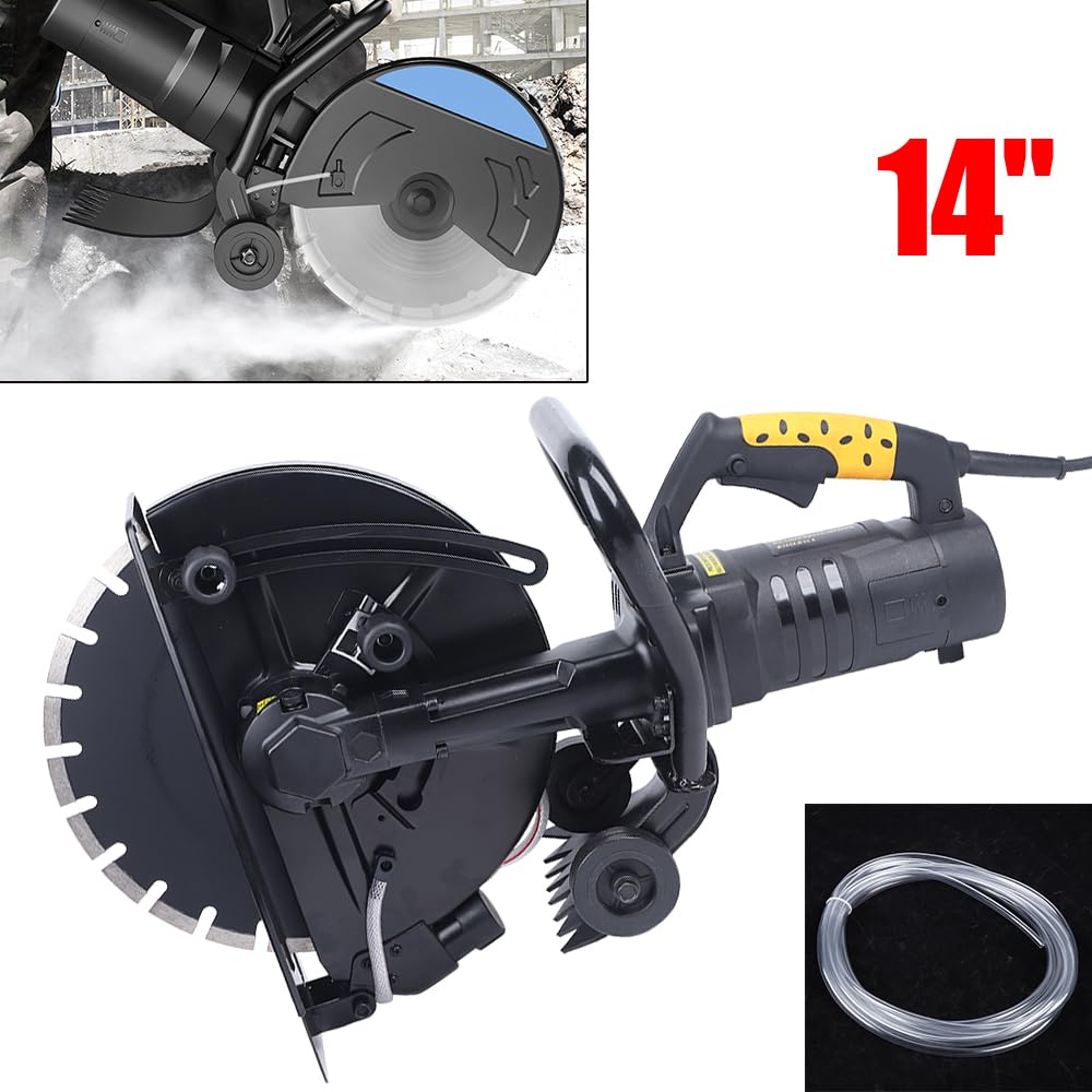 Bruzdownica 2800 W 4600 obr./min 14 cali do betonu i kamienia, frezarka