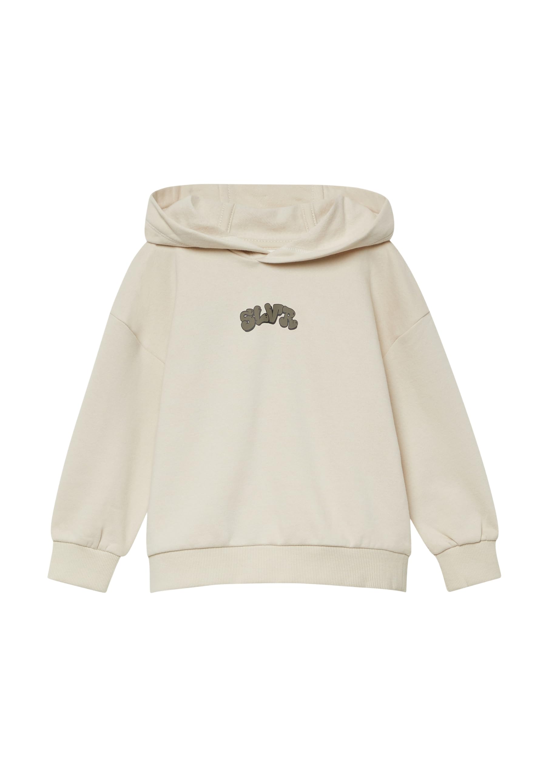 s.Oliver Kuscheliger Oversize-Hoodie mit Graffiti-Schriftprint