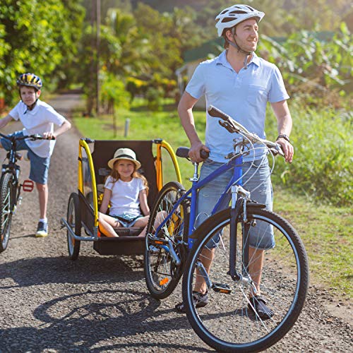 2-Pack: Abgewinkelte Burley Fahrrad-Anhnger Kupplung Adapter, deutsch 12,2 mm, kompatibel mit Original Burley Anhngern