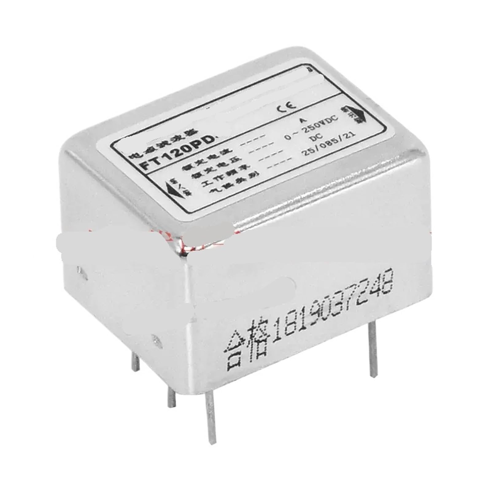 Filtro de potencia CC FT110PD-3 para eliminar fallos en circuito impreso