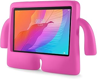 جراب حماية للأطفال من الترازون متوافق مع سامسونج تاب S6 لايت، جراب لطيف شديد التحمل مضاد للصدمات للأولاد والبنات مضاد لبصمات الأصابع، خفيف الوزن، مقاوم للغبار، شديد التحمل/ حماية كاملة للهيكل