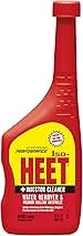 Heet Iso-HEET Water Remover And Premium Fuel Line Antifreeze + Injector Cleaner Helps Increase Gas Mileage Improves Engine Performance Year Round Performance, 12 fl. oz. (28202) , Red