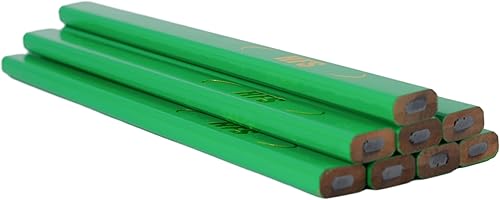 Miniatura 7 de HFS (R 72 piezas de carpinteros profesionales medianos lápices carpinteros duros, ladrillos, capas de ladrillo, juego de lápices de 7 pulgadas