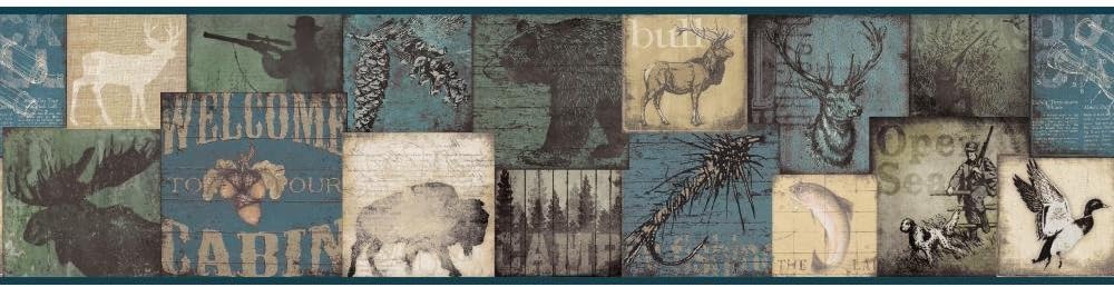 York Wallcoverings Wilderness Border