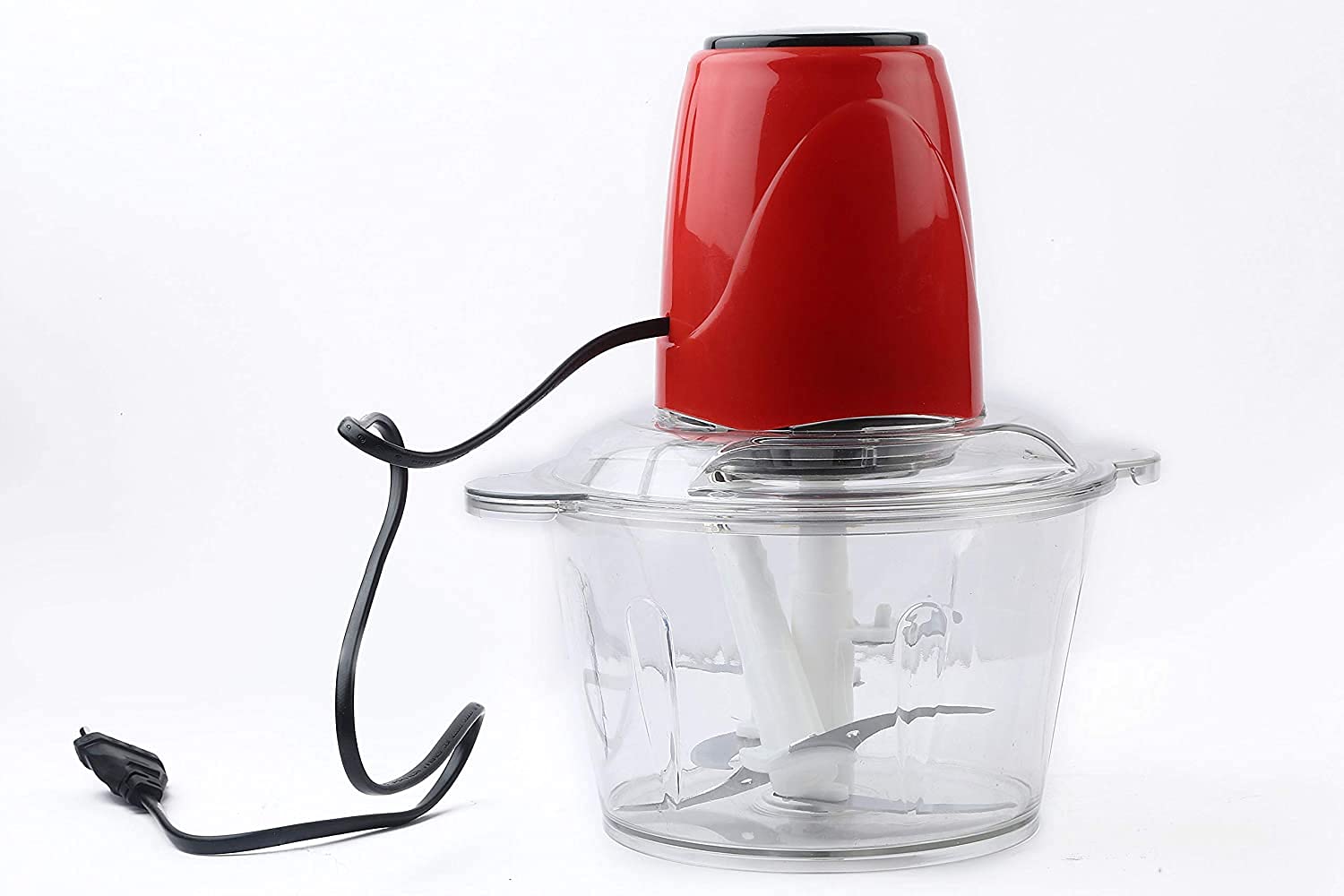 AWOKZA™ : MEAT GRINDER MACHINE | BOWL | 2 Ltr. CAPASITY | 350 Watt | KITCHEN FOOD CHOPPER | MEAT | VEGETABLES | ONION | FRUIT & NUTS BLENDER | STAINLESS STEEL & ABS | COLOR : MULTI