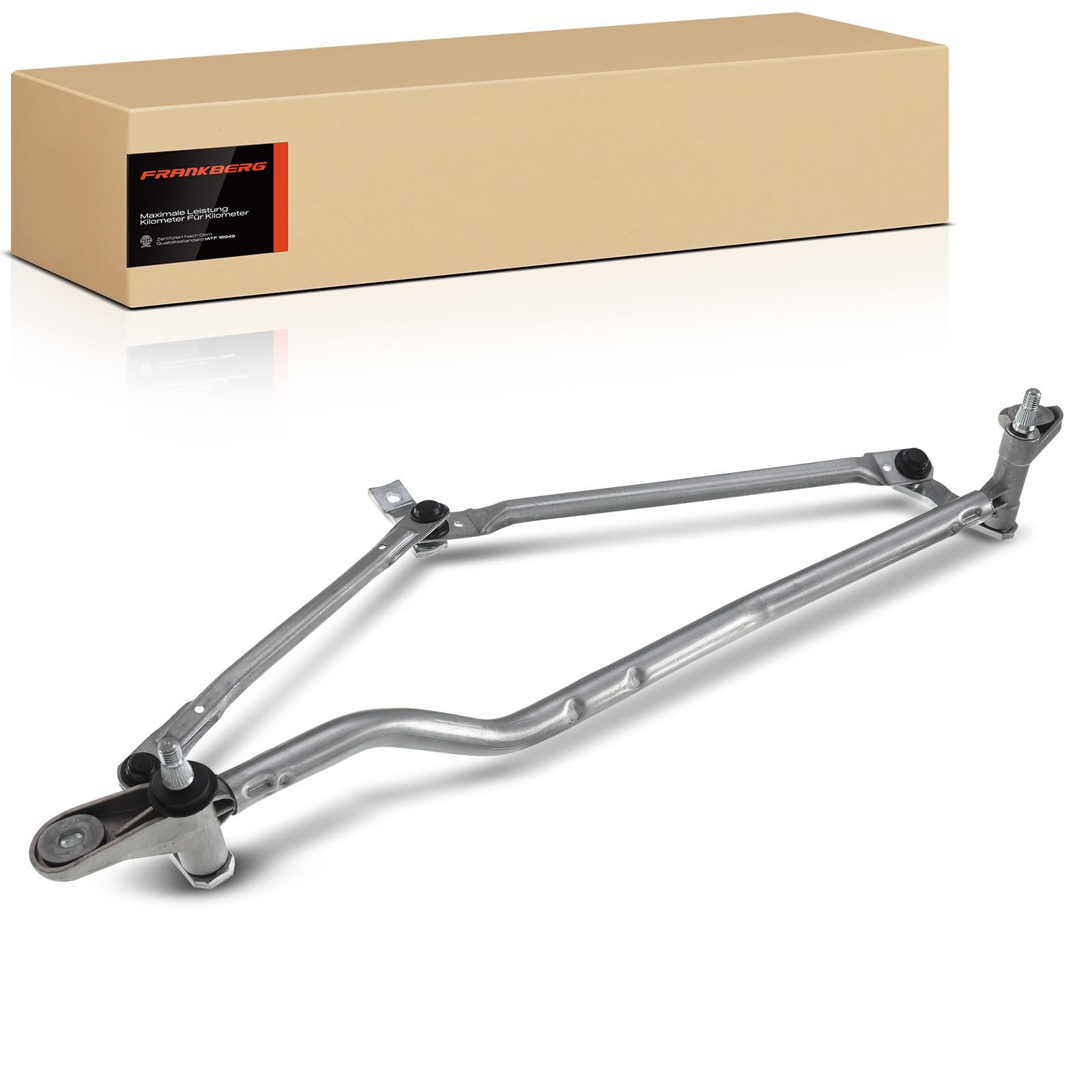 Frankberg 1x Scheibenwischer Wischergestänge ohne Motor Vorne Kompatibel mit A4 8E2 Stufenheck 2003-2004 A4 8E2 B6 Stufenheck 2000-2004 A4 8EC B7 Stufenheck 2004-2008 Replace# 8E1955603D