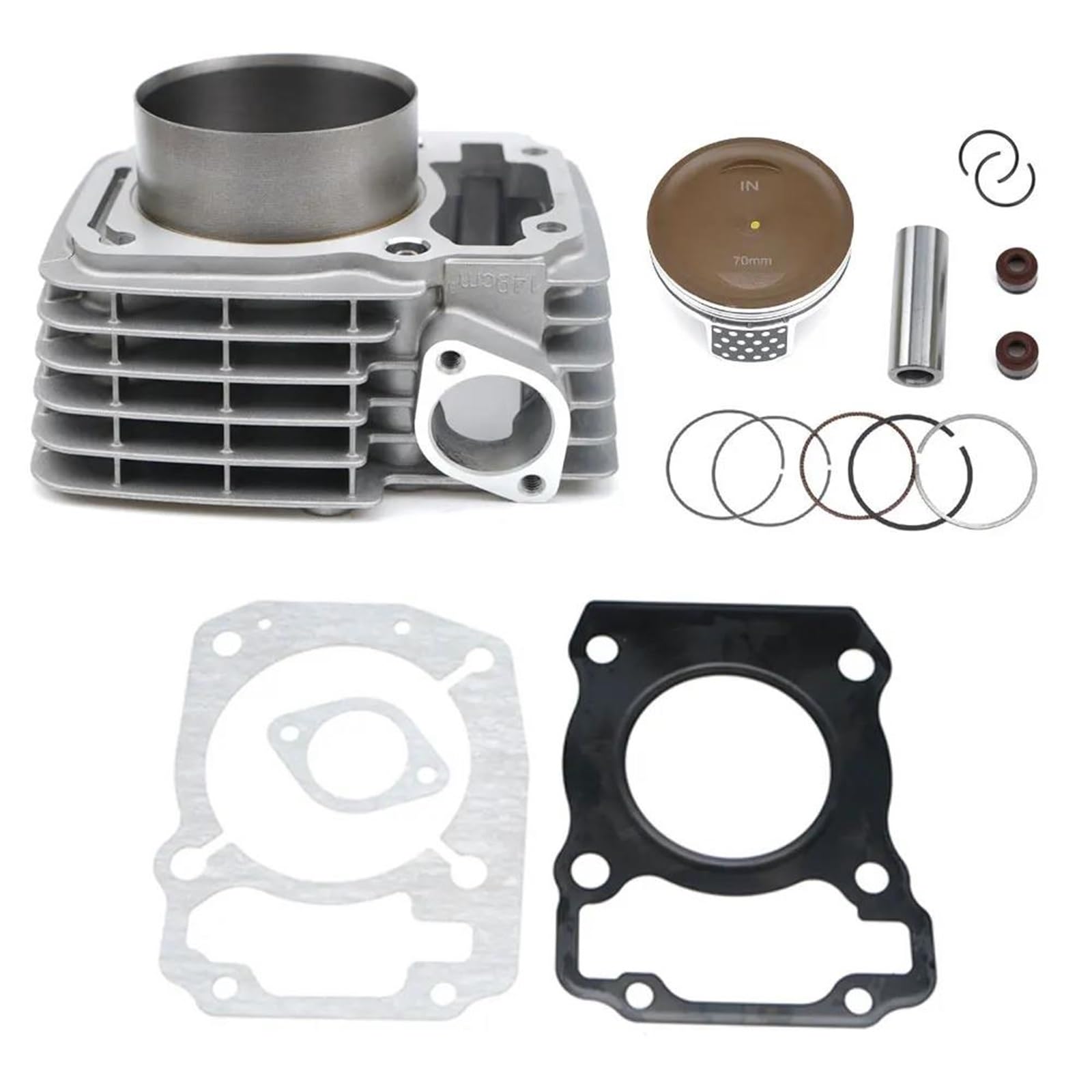 Kit de piston cylindre 70mm 233cc moteur XR150 CRF150F CG150