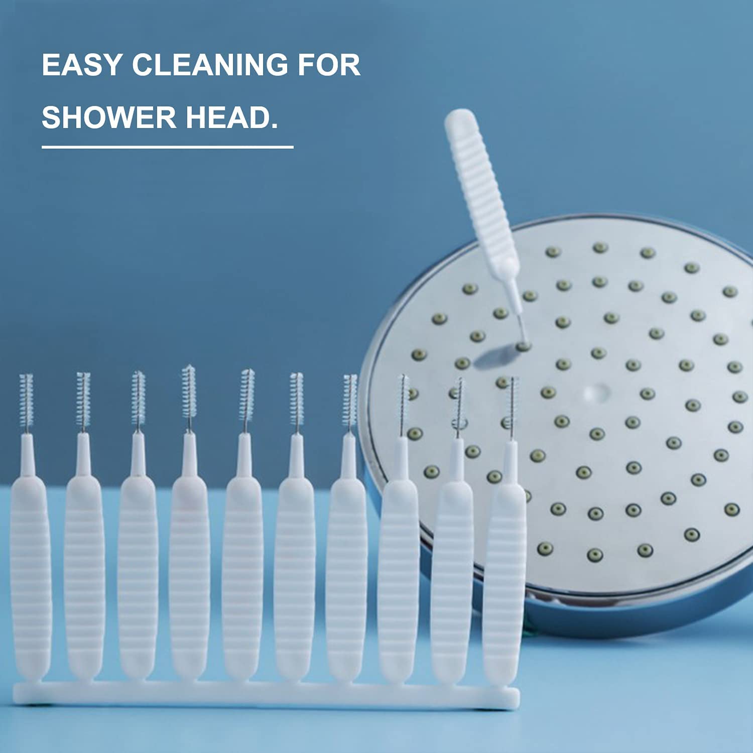 A-Parts 30 Pcs Shower Head Small Brush Bottle Teapot Nozzle Kettle Spout Brush Set for Household Cleaning Supplies Cleaning Brush Tools