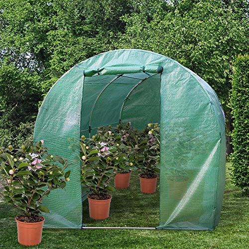 Preisvergleich Produktbild PowerTec Garden Foliengewächshaus, ca. 200 x 300 cm