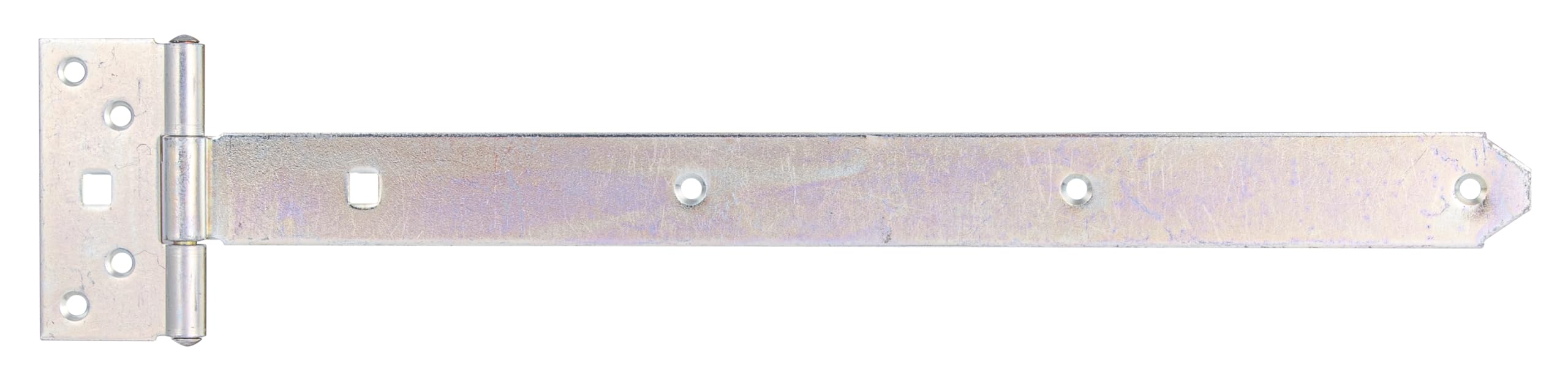 Alberts 844387 Bisagra inglesa, Con pasador prensado, Galvanizado, pasivado con capa gruesa, Banda 393,5 x 34 mm, Bisagra 92 x 44 mm, Juego de 10
