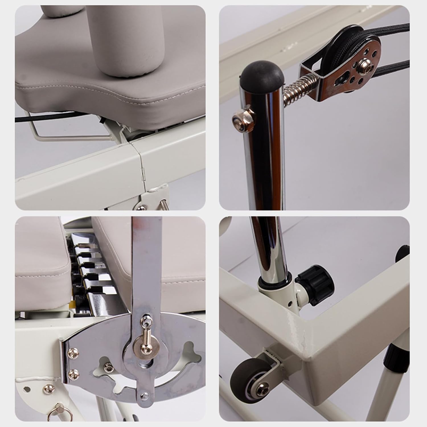 Reformer Pilates, Składana Maszyna Do Pilates, Łóżko Do Pilates O Regulowanej Intensywności, Wielofunkcyjny Reformer Pilates, Sprzęt Do Jogi, Beige