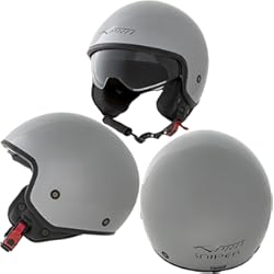 Casco De Moto Femenino Jet Casco Moto Scooter Homologado ECE 22 Visor Parasol Interior SonicMoto