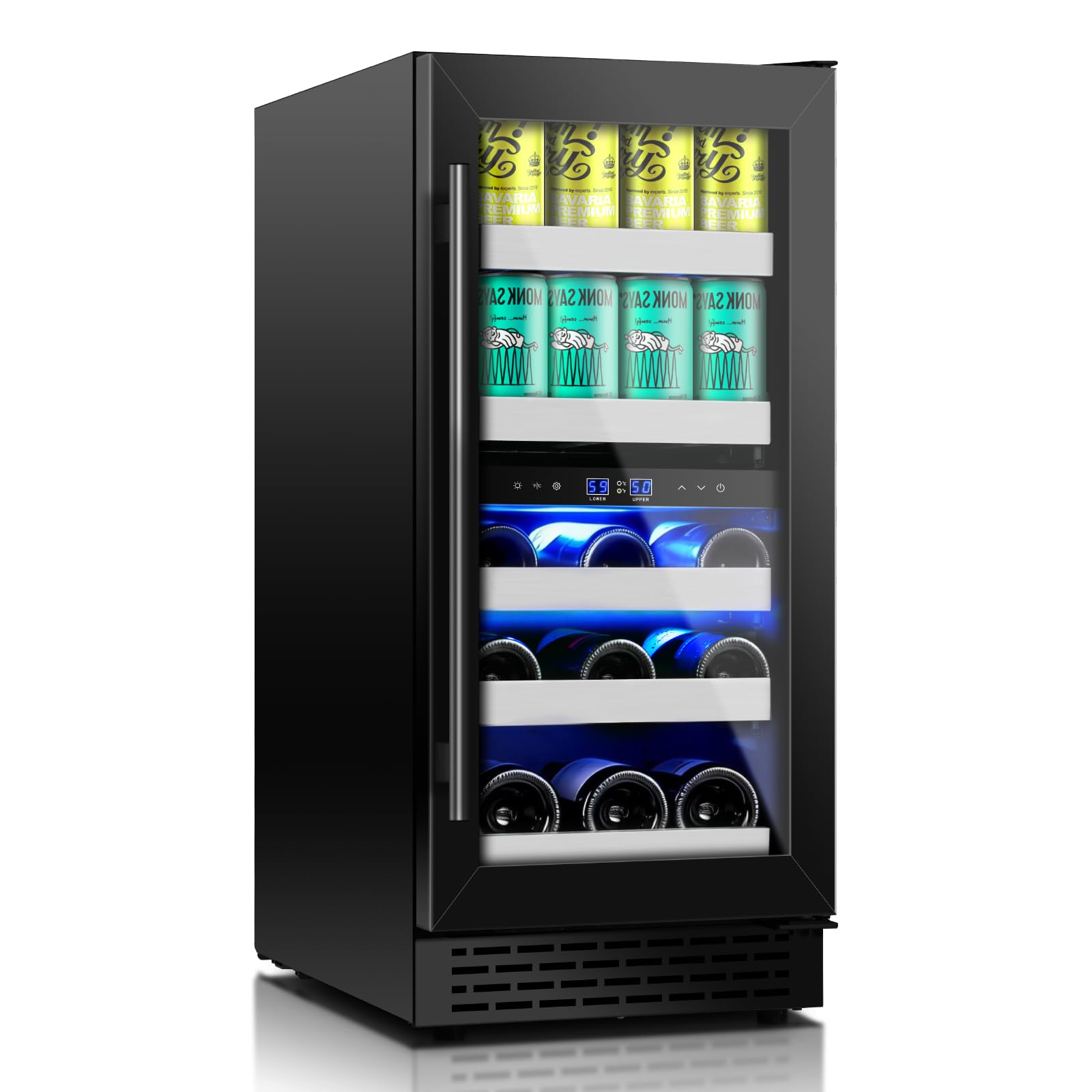 Friduo 15 Inch Wine and Beverage Refrigerator