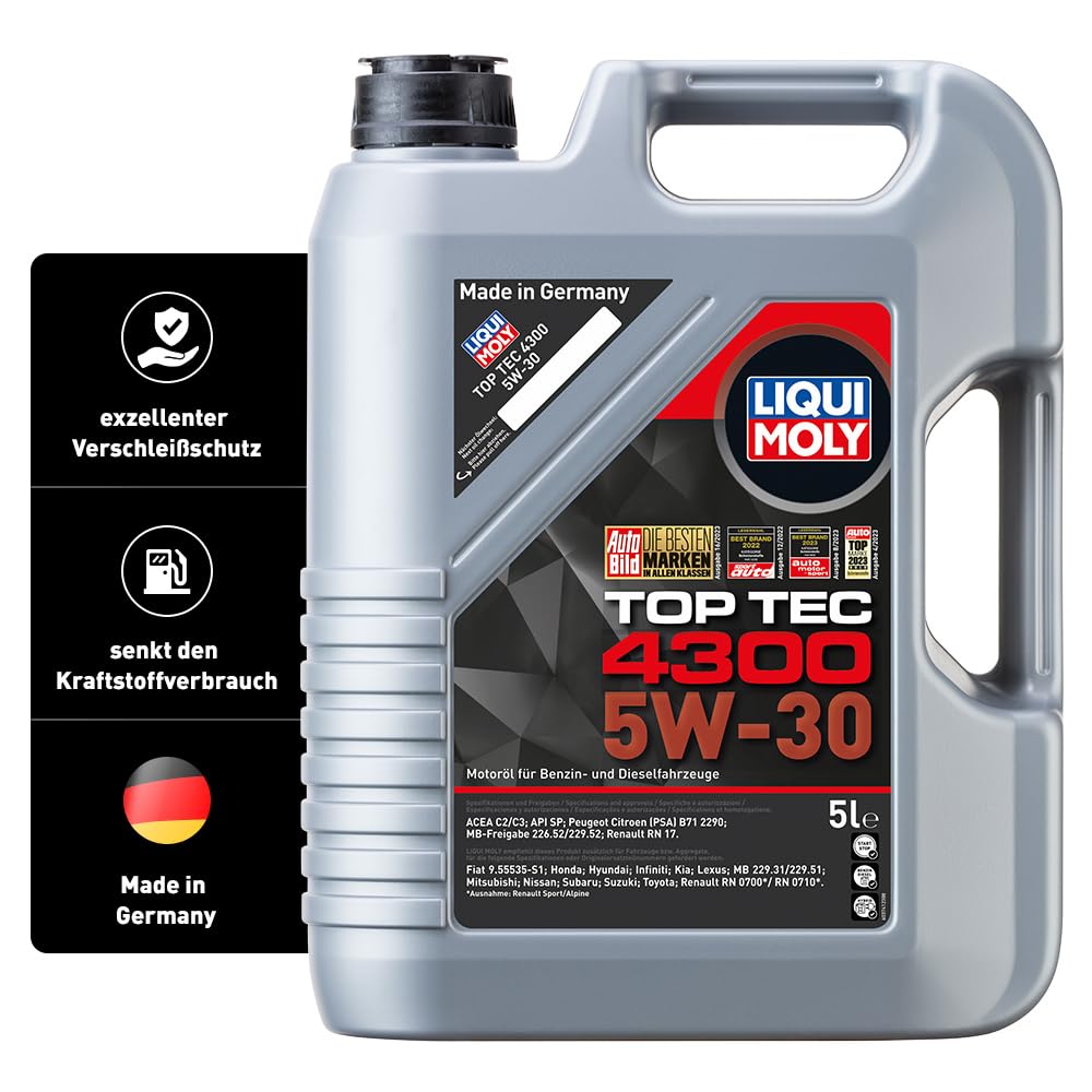 LIQUI MOLY 3741 Top Tec 4300 5W-30 5 l