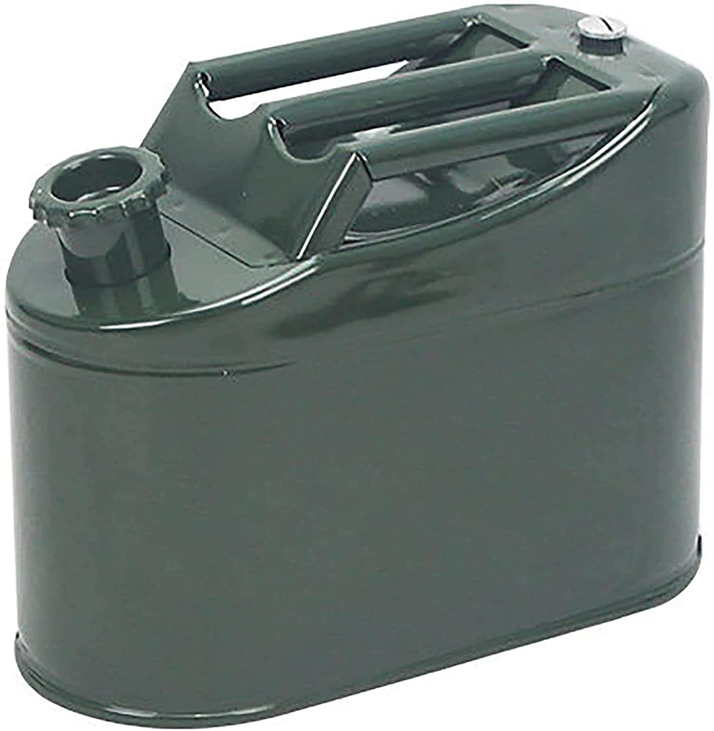 Bidón de Gasolina, diésel, bidón de Combustible metálico portátil para Motocicleta, bidón de Gasolina, depósito de Gasolina, depósito de Repuesto para Coche (tamaño: 15 l)