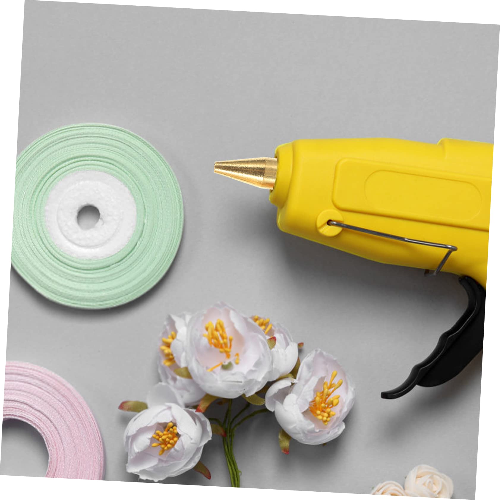 HOLIDYOYO Copper Nozzle Tip for Glue Interchangeable Hot Glue Tips for Craft Projects Random Color