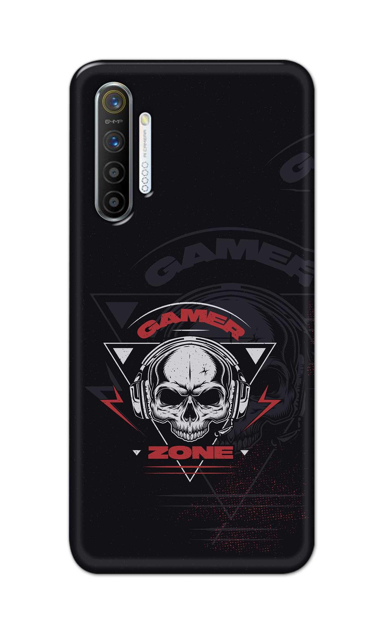 PRINTFIDAA® Printed Hard Back Cover for Realme XT Back Cover (Gamer Zone) -280724(KD)
