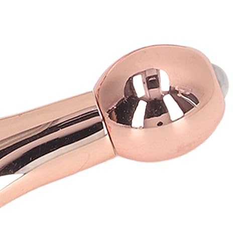 Miniatura 5 de 2 varillas de masaje con rodillo facial, masajeador facial en forma de T, herramientas de masaje facial de metal de enfriamiento, rodillo de piel de