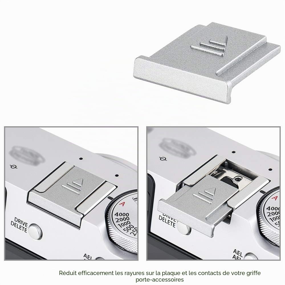 JJC Bouchon de protection pour appareil photo reflex numérique Fujifilm Fuji X-E5 X half X-M5 X100VI GFX100S X-H2S X-T1 X-T2 X-T3 X-T4 X-T10 X-T20 X-T30 X-T100 X100V X100S X100F X-PRO2 X-E2 X-E3 X-A5