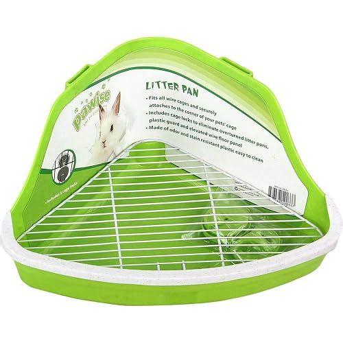 Pawise Suministros Para Jaulas Pan Litter Pan L (41.5 x 29 x 20 cm)