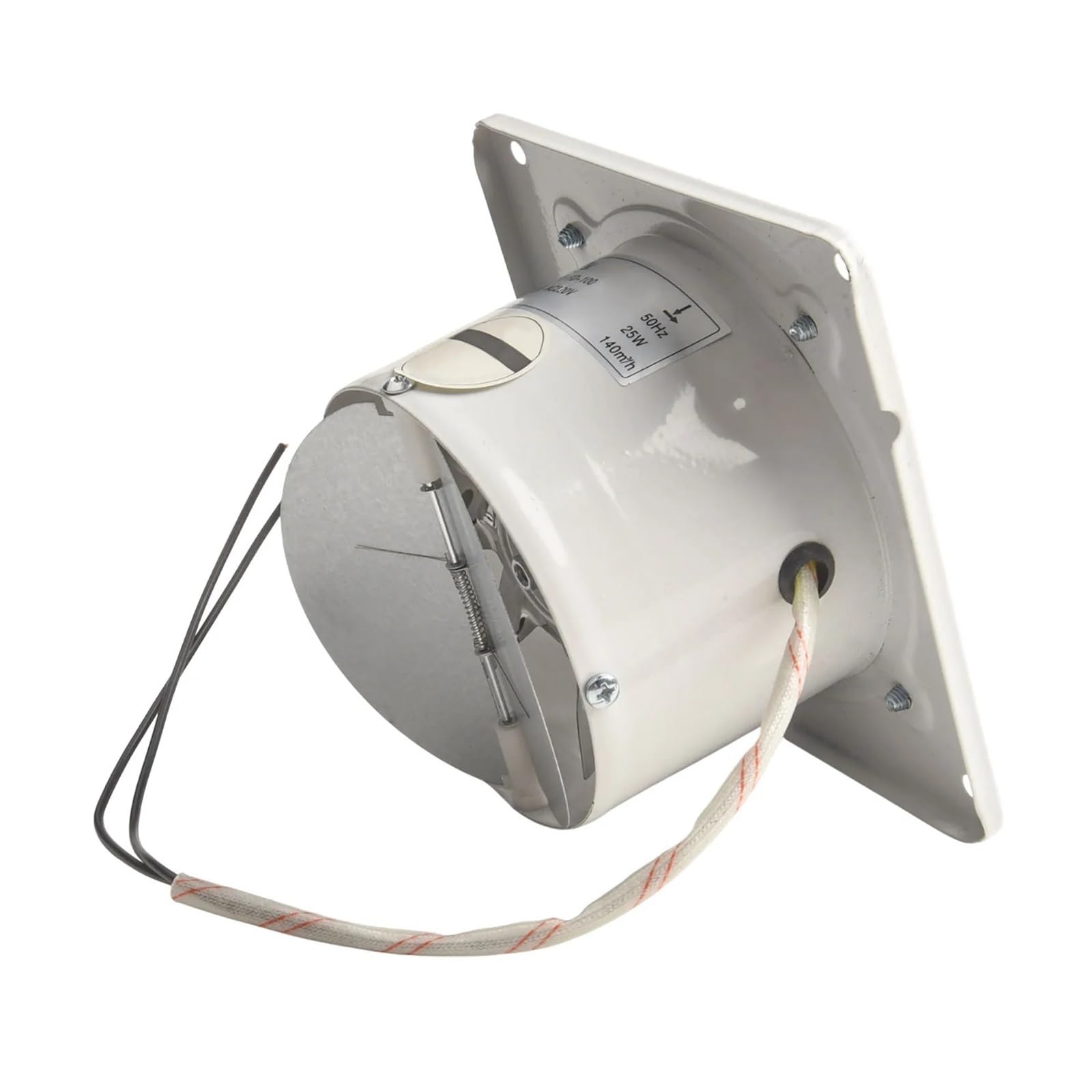 Estrattore Aria, Ventilatore da 32 W, la di Scarico da 6 Pollici, Estrazione Aria efficiente, Materiale in Ferro di Alta qualità, Design Leggero, 19 x 13,5 x 15 cm.