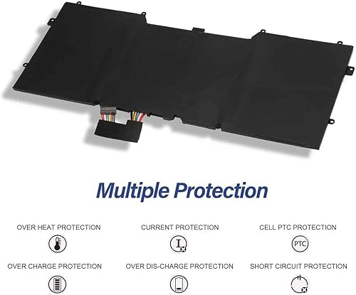 Miniatura 7 de C4K9V 3H76R 489XN PKH18 Reemplazo de batería para laptop Dell XPS 12 9Q33 -L221X 13 9333 Ultrabook 13 XPS13 13-L321X 13-L322X XPS L321X L322X Series