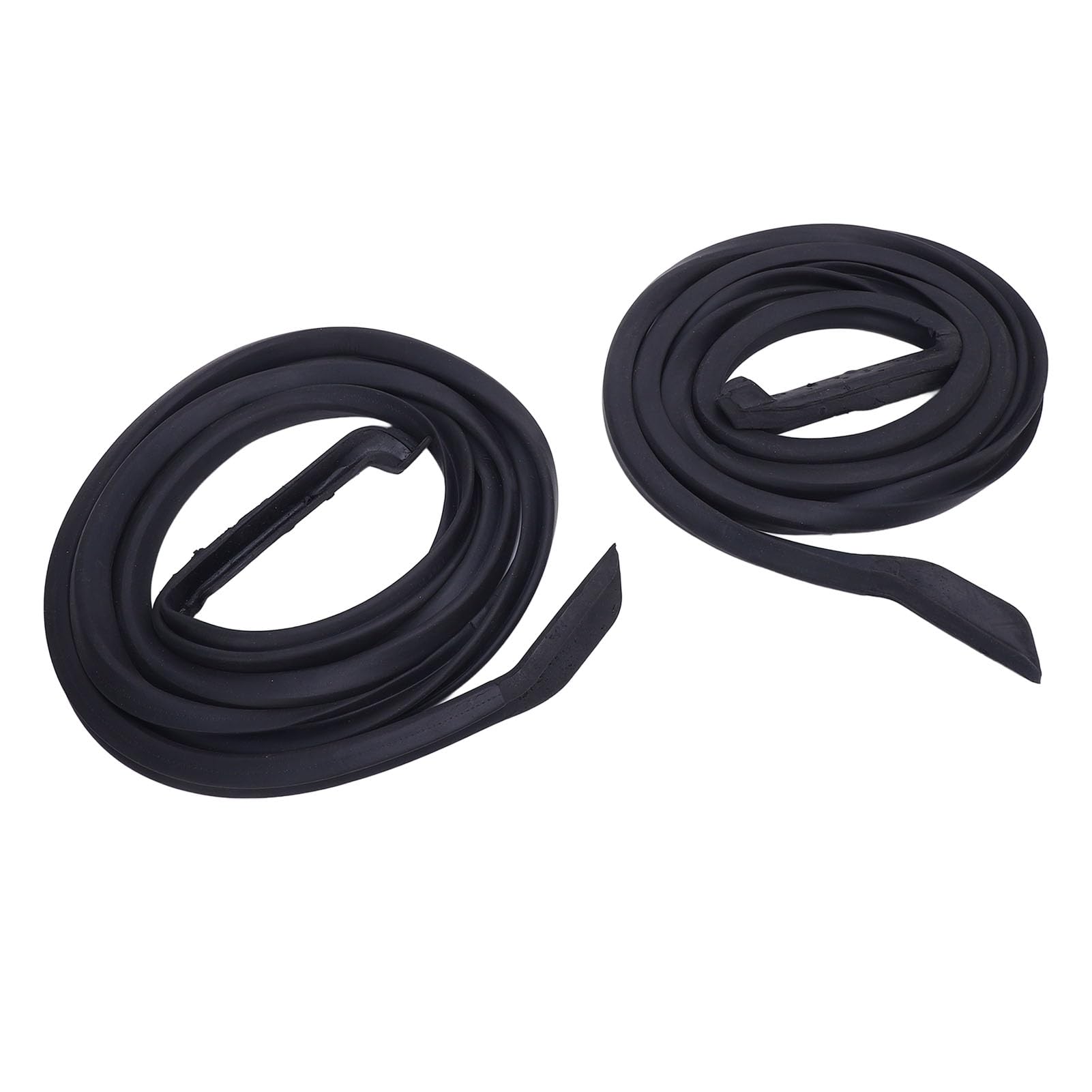 Keenso Guarnizione Protettiva per Portiera Automobilistica, Sostituzione per Capri 1967 1968 OEM C7ZZ6520531A C7ZZ6520530A, Guarnizione in Gomma di Alta qualità con Lampadina Superiore