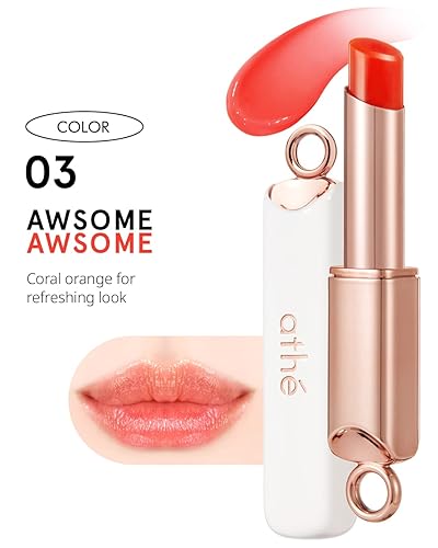 Miniatura 4 de ATHÉ Auténtico bálsamo labial 04 BRAVE (teñido), ligero de desgaste y labios voluminosos sin pegajosidad, hidratante y nutritivo a base de plantas