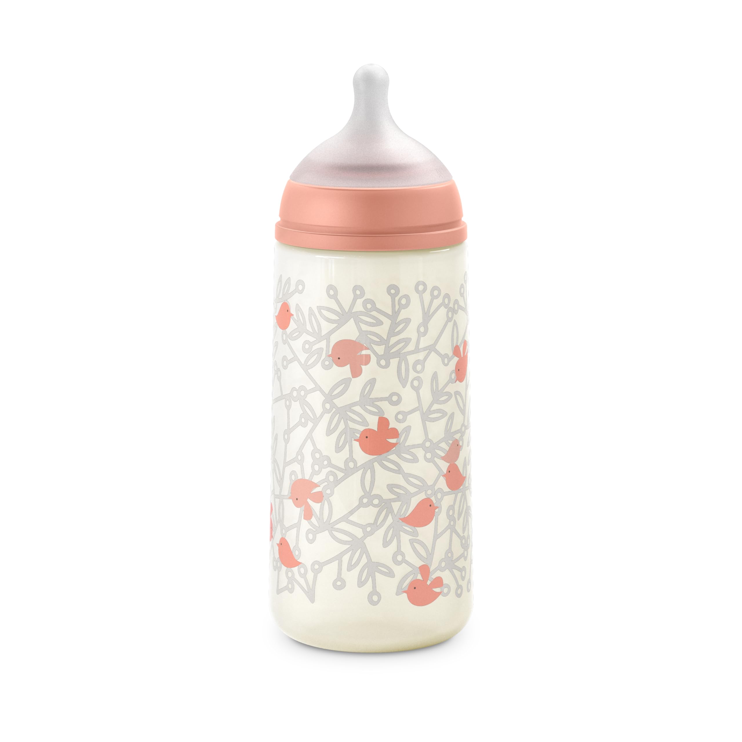 Suavinex, Biberón Anticólico de 360 ml con Tetina Fisiológica SX Pro de Silicona, de Flujo Denso (L), para Líquidos Densos, Apto Papillas Líquidas. Bebés +6 Meses. Birdies, Verde — view 39
