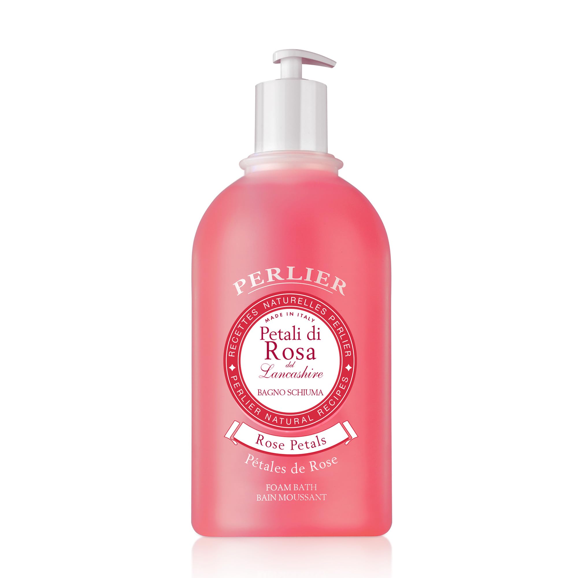 Perlier Bagno Schiuma 3 L con Dosatore – Detergente Corpo Delicato, Pelle Morbida e Vellutata, Maxi Formato