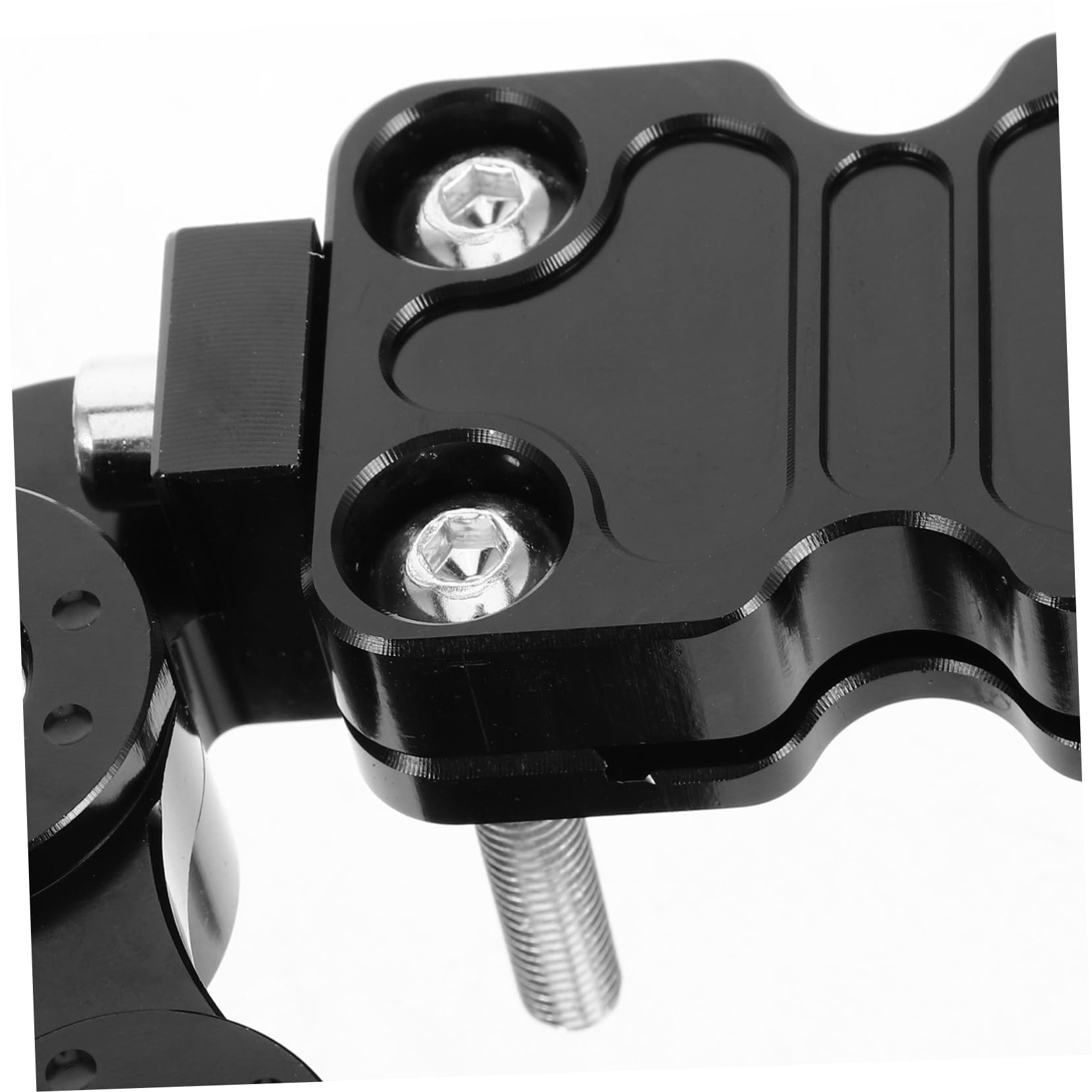 Tensor de Cadena para Motocicleta Negro de Aleación de Aluminio Cnc