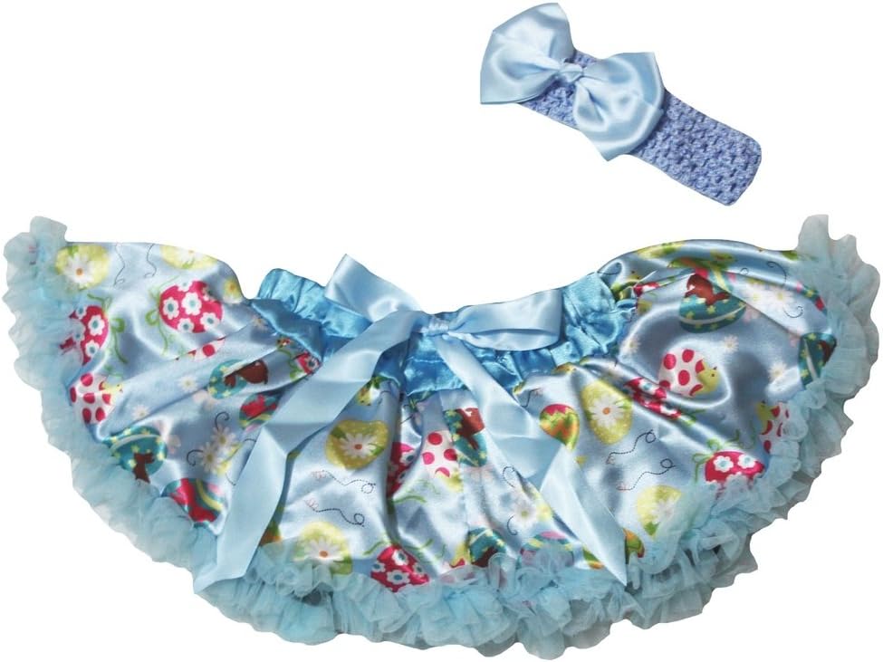 Petitebella Blue Easter Eggs Newborn Baby Pettiskirt Girl Tutu 3-12m