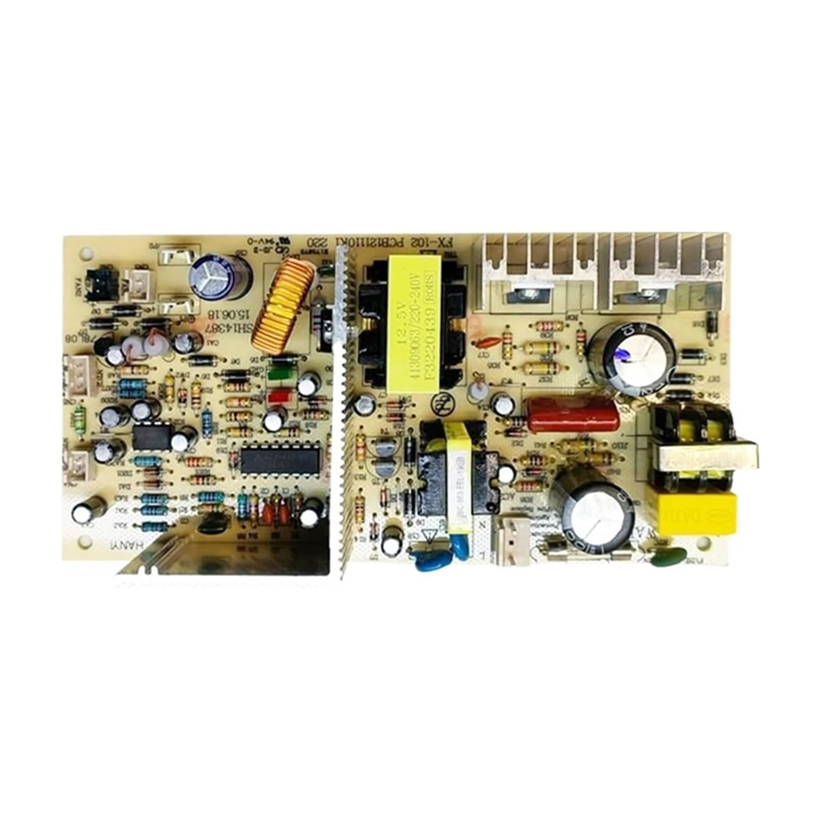 FX102 - Placa principal de fuente de alimentación de 12,5 V PCB121110K1 para módulo de alimentación de gabinete de vino de 220 V-240 V