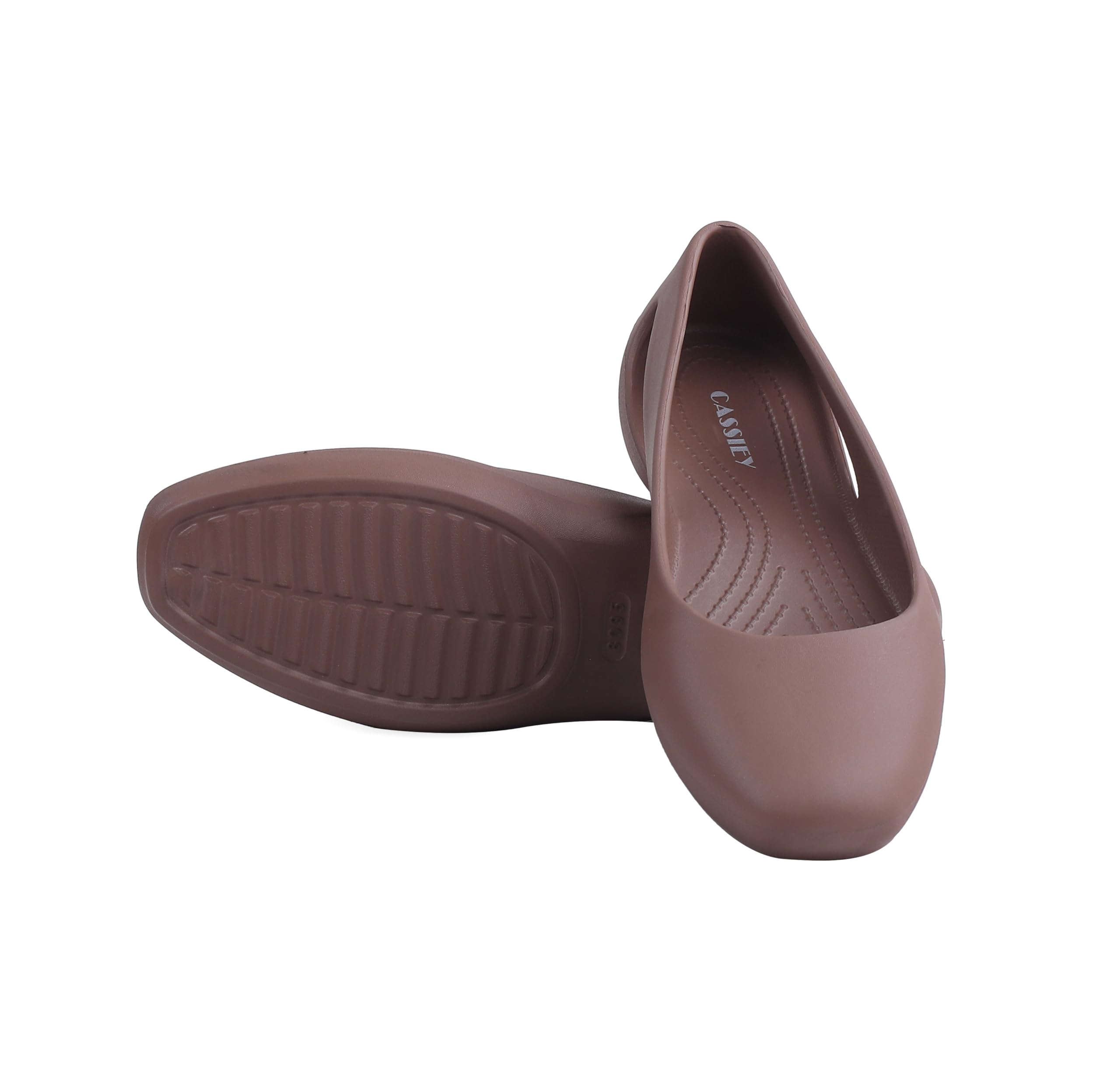 CASSIEY Womens And Girls Stylish Slaone Casuals Flat Bellies | Stylish Sandals And Belly For Girls And Womens- Brown (B0CKVZHQ7Q) Amazon Price History, Amazon Price Tracker