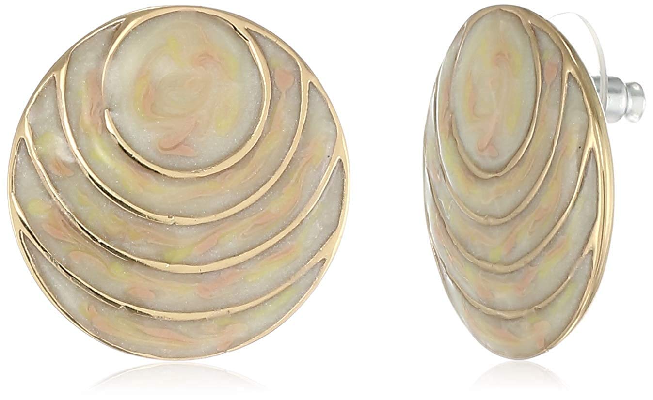 Combo Stud Earrings Plated Round Earrings For Women