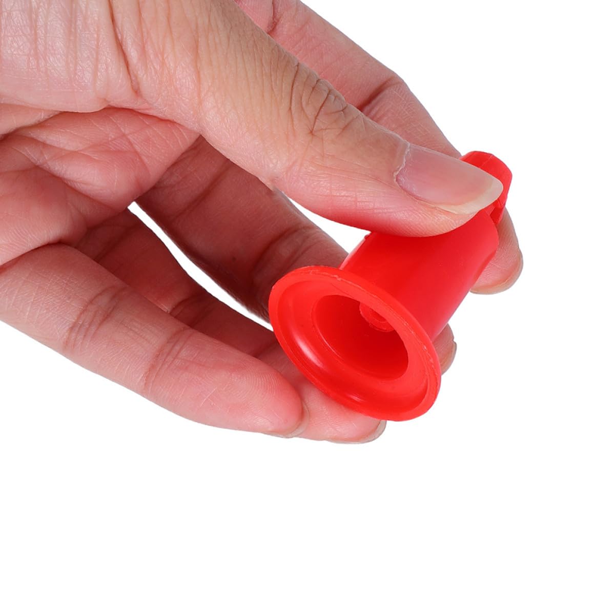 12 Pezzi Piedi in Plastica Rossi per Bilancia Elettronica da Cucina e Magazzino, Supporto Stabile Capacità di Carico Fino a 30 Kg