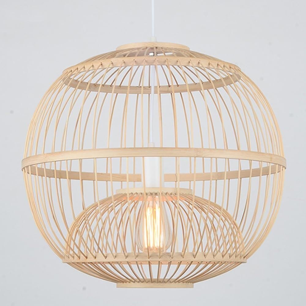 TONFON Restaurant Lighting Chandelier Zen Japanese Bamboo Hanging Lamp