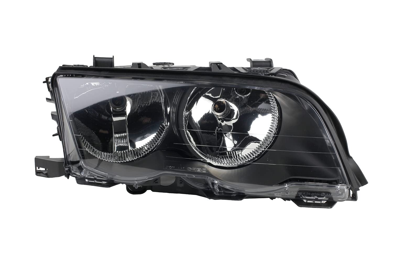 Johns, Fari adatti per BMW Serie 3 E46 dal 98 al 01 Set nero H7 H7 Li. Re. m. frecce