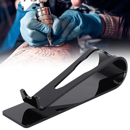 Miniatura 3 de Yctze - Soporte para bolígrafo de tatuaje, soporte de acrílico para bolígrafo de tatuaje con ranuras en forma de U, soporte para bolígrafo de