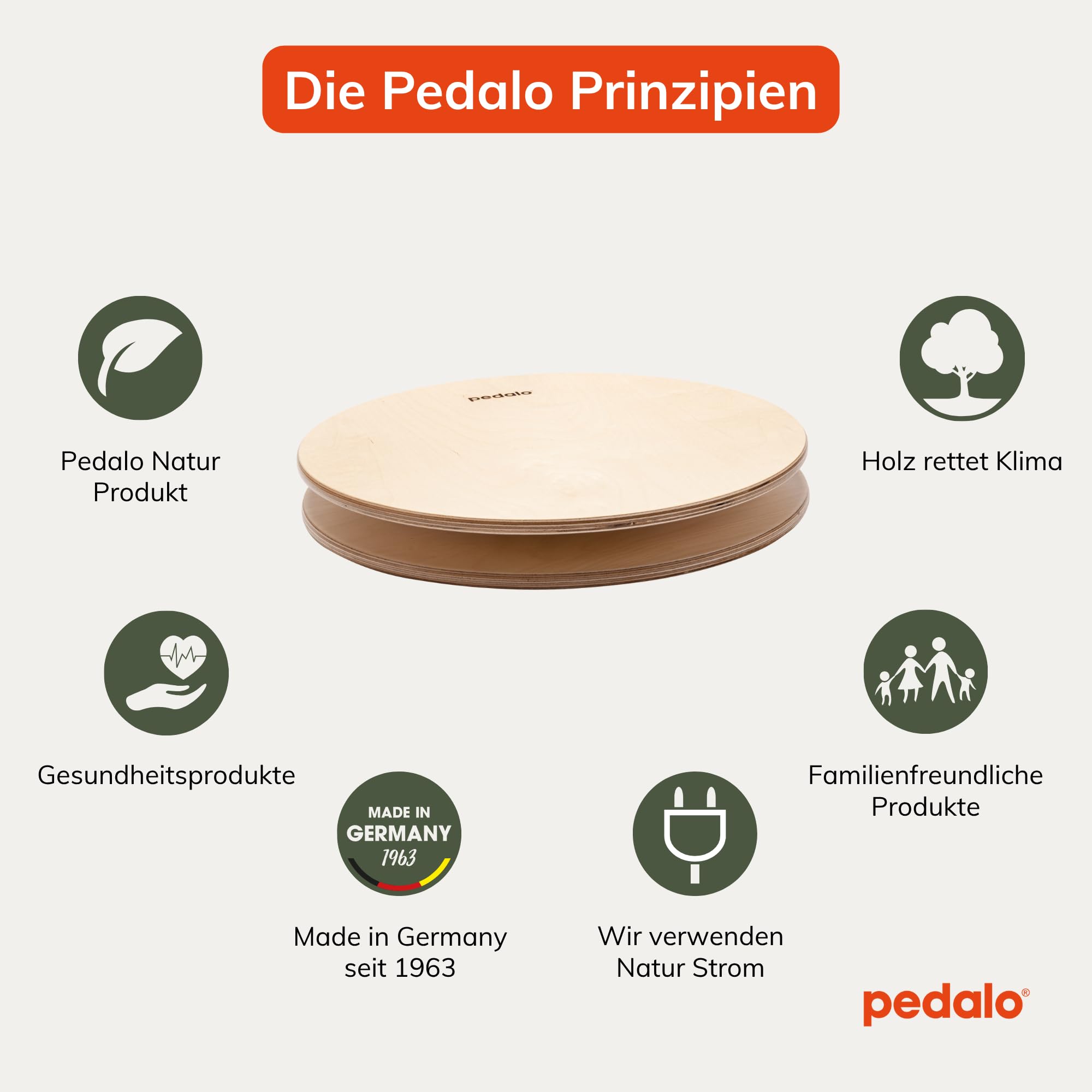 Pedalo® Twister 380 I Gleichgewicht I Balance Board I Therapie I Kreisel I Rotation I Drehscheibe