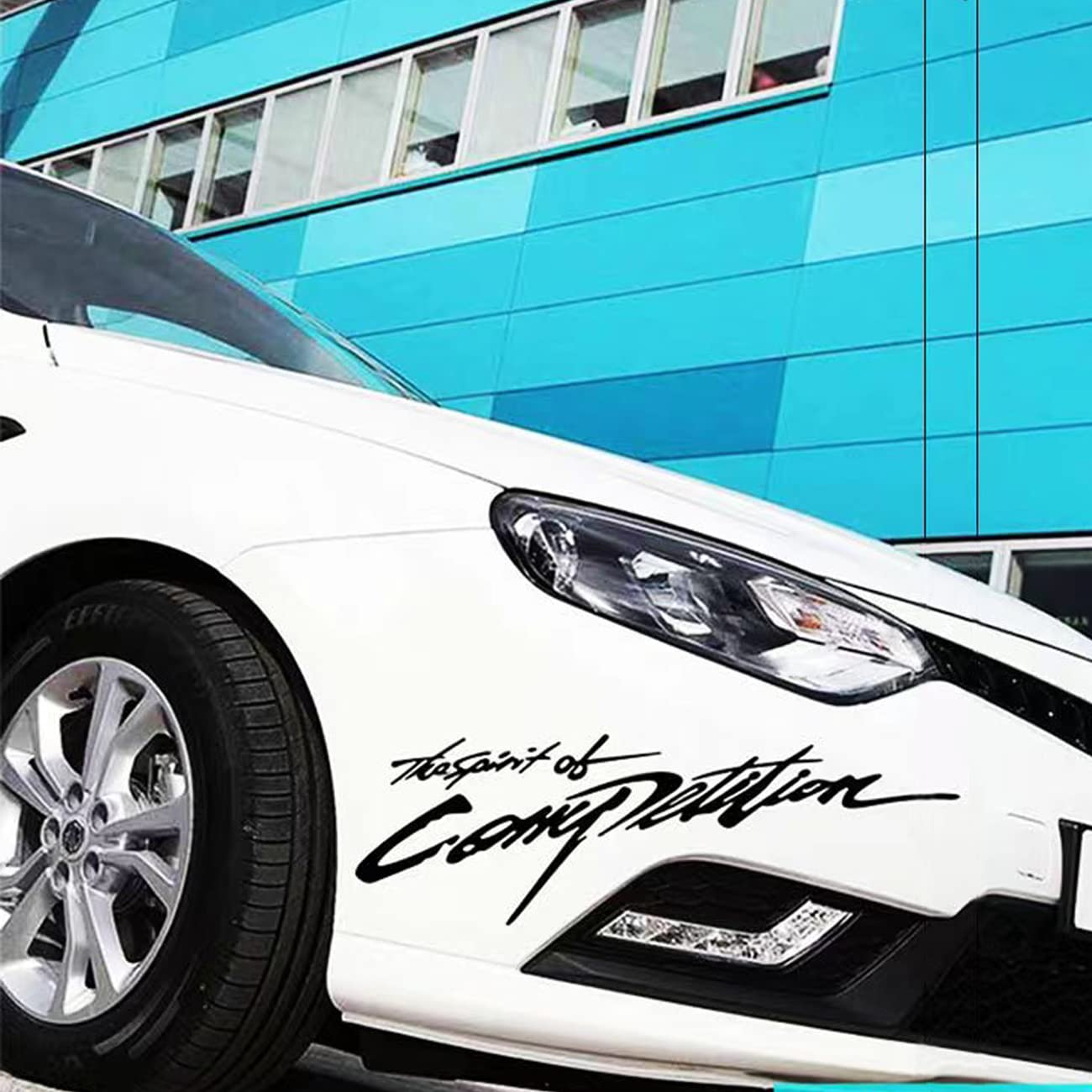 Amazon.co.jp: デカール 車 ステッカー フェンダー サイド リア 汎用 