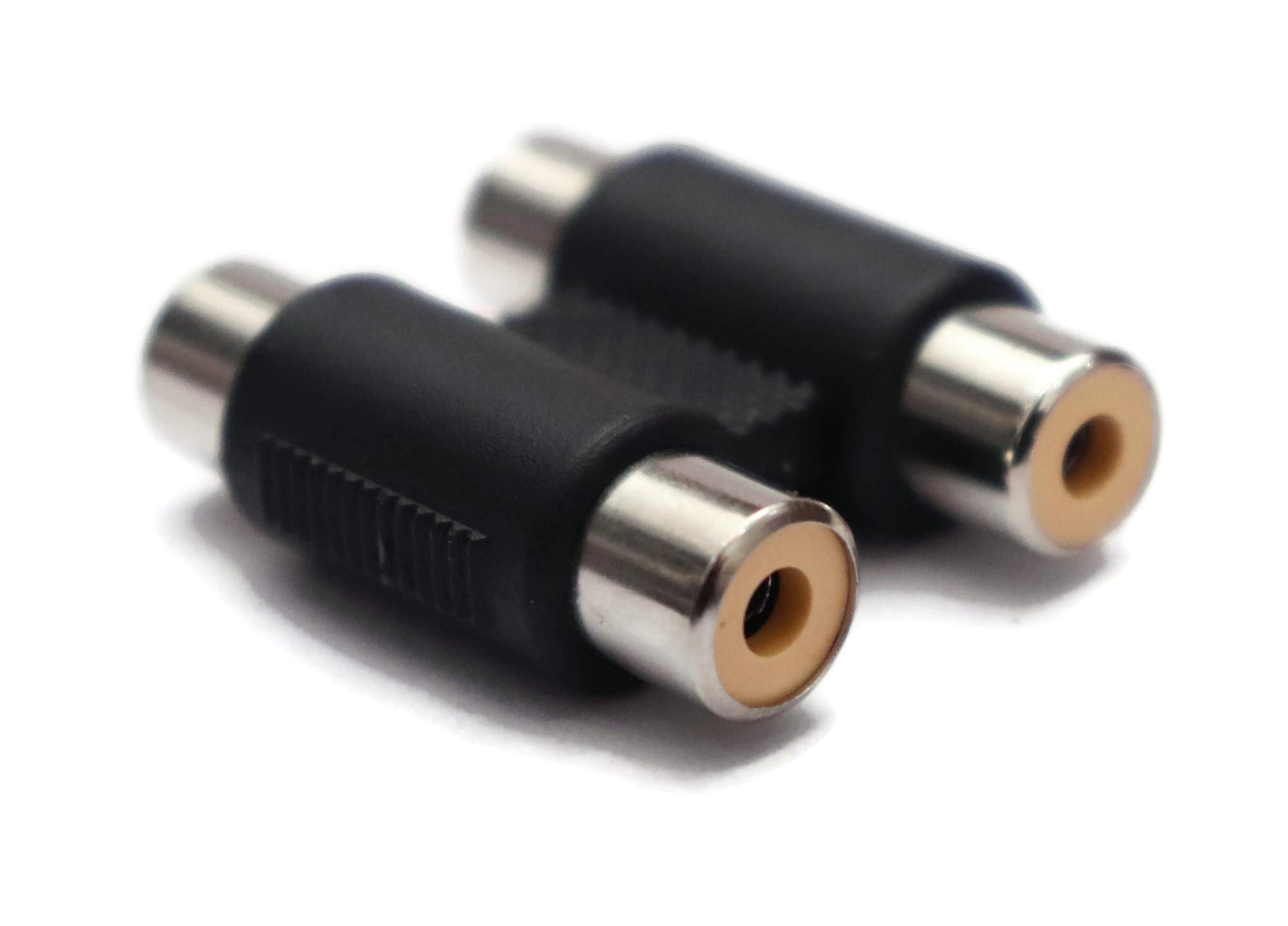 Electronic Spices 2 X Rca Female To 2 X Rca Female 6.35Mm Male To 6.35Mm Dual Female Stereo Headphone Audio Connector- (Pack Of 2) (2 X Rca Female To 2 X Rca Female), Multi-image-39