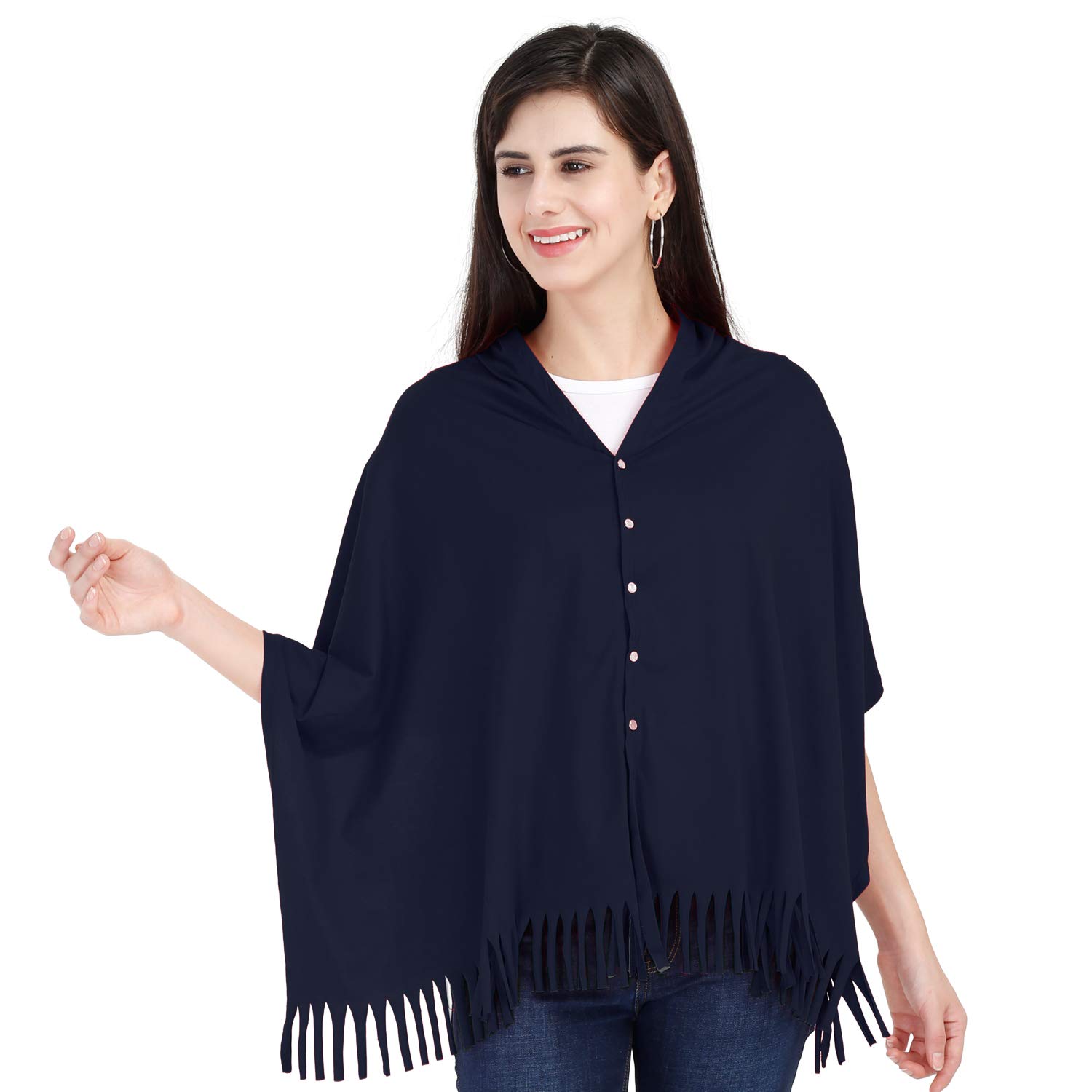 Lula Mom Nursing Cover for Breastfeeding | Feeding Cover for Women, Mothers, and Nursing Moms | Multipurpose Breathable Pure Cotton Shawl | Feeding Apron For Mom-image-10