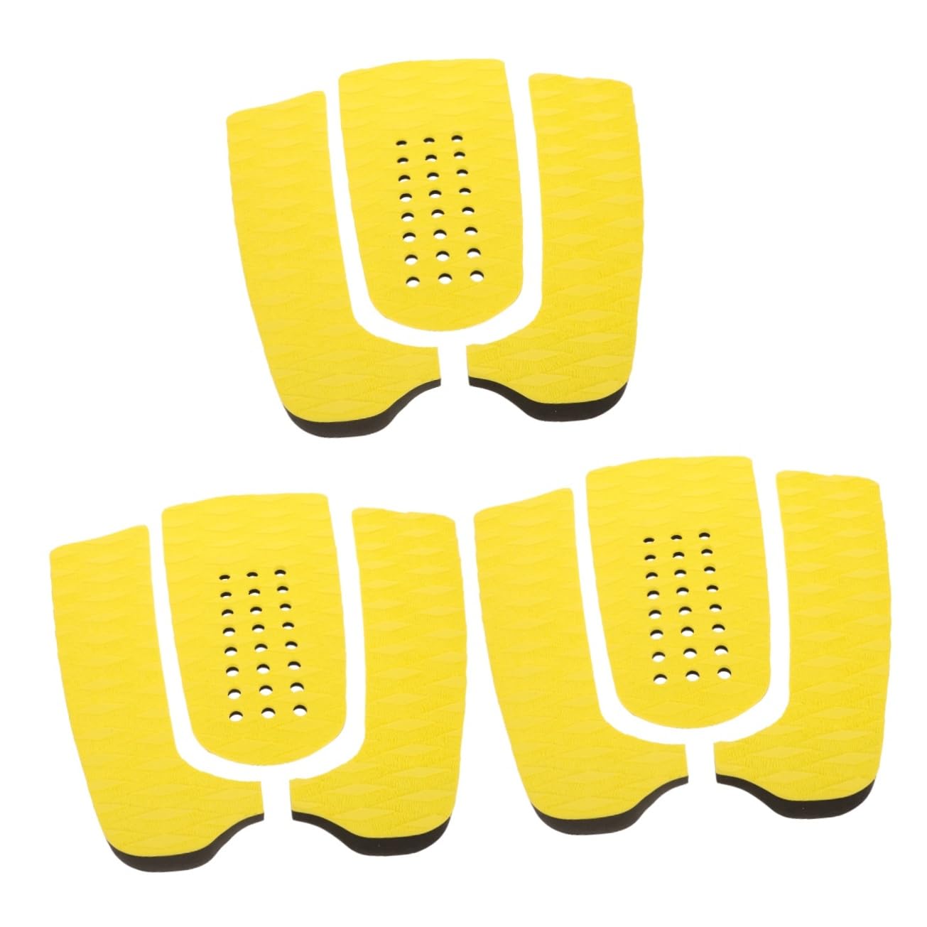 YARNOW 3 Juegos De Accesorios para Tablas De Surf Almohadillas Adhesivas para La Suministros De Surf Almohadilla Trasera para Tabla De Surf Portátil Almohadillas Adhesivas para